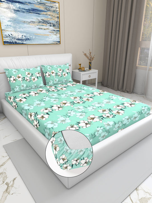 Aqua Premium King Size Bedsheet